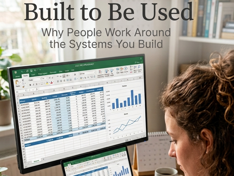 Cover of Built to Be Used by Eric Sleeckx